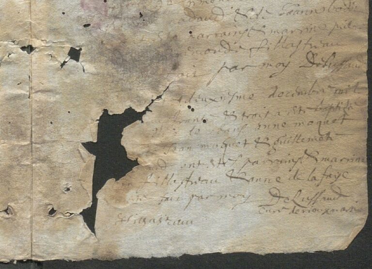 Les registres paroissiaux et d’état-civil