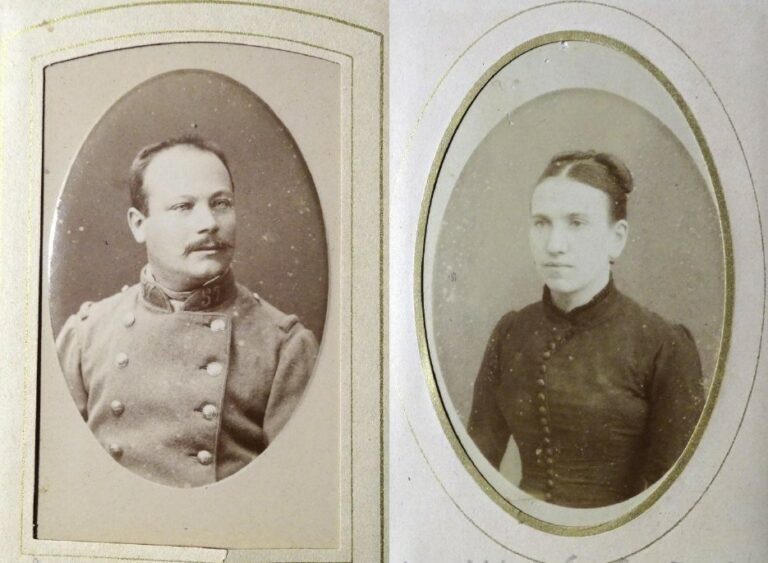 L’entrée à Moquet de la famille Nau